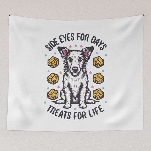 Item preview, Canine Charm with a Side Eye Quirk Design designed and sold by VoyteksDesigns.