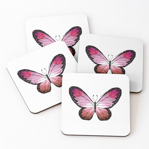 Item preview, Lipstick Lesbian Pride Butterfly designed and sold by Toki's Workshop.