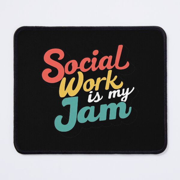 Item preview, Social Work Is My Jam designed and sold by DomTeesHaven.