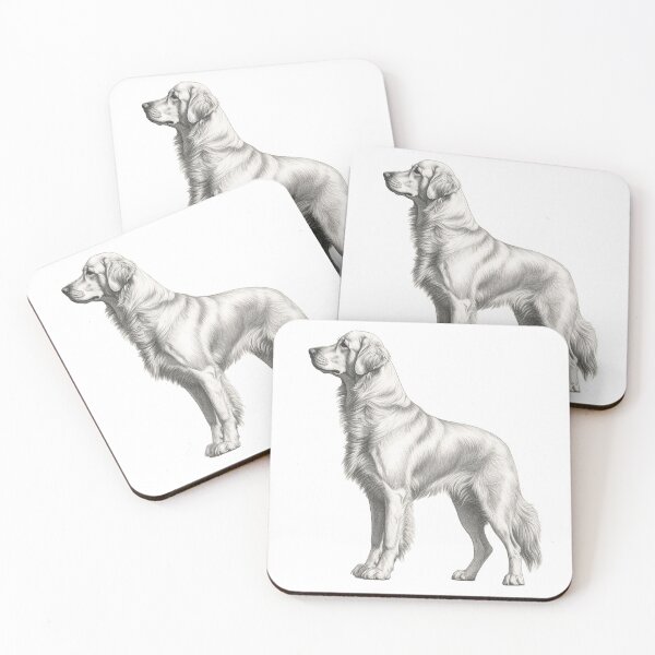 Item preview, Golden Retriever Dog image - Golden Retriever standing tall designed and sold by VTcountrydigital.