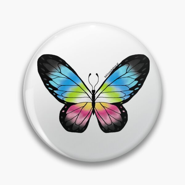 Item preview, Queer Pride Butterfly designed and sold by Toki's Workshop.