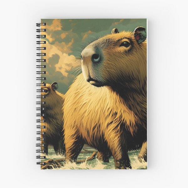 Item preview, Capybara Art #26 | Capybara Lovers designed and sold by ksgraphics222.