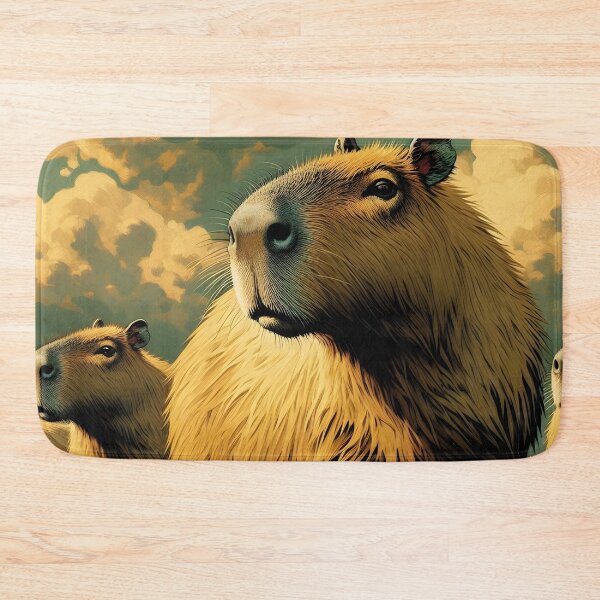 Item preview, Capybara Art #26 | Capybara Lovers designed and sold by ksgraphics222.