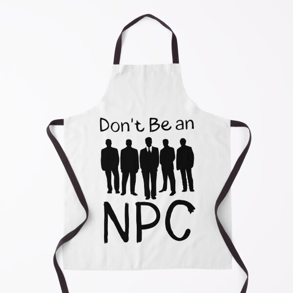 Item preview, Don't Be an NPC sharp designed and sold by Weknes.