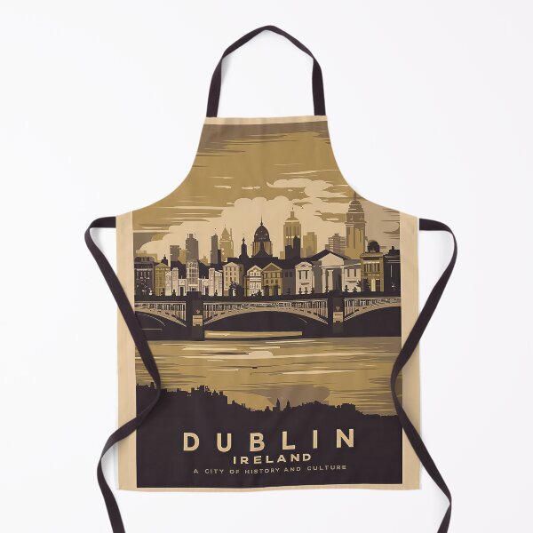 Item preview, Vintage Dublin Ireland Retro Travel Poster - Minimalist Travel Art designed and sold by pod24.