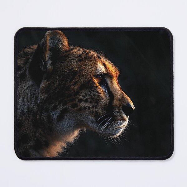 Item preview, Minimalist portrait of a cheetah designed and sold by Stanfart.