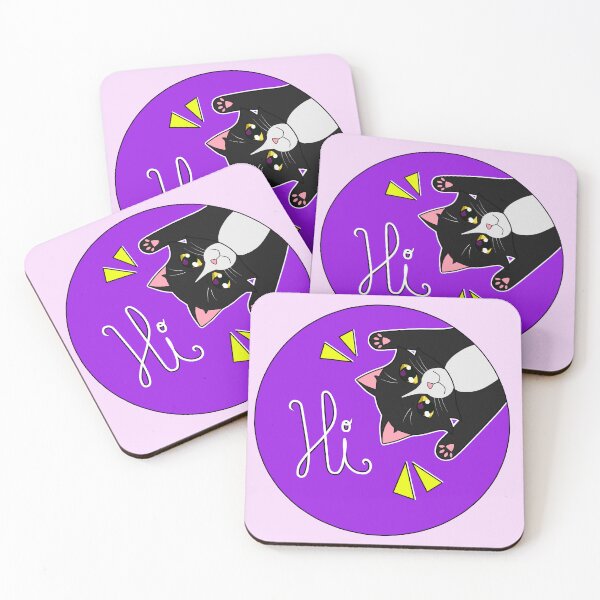 Item preview, cat greeting designed and sold by Natsukittyart.