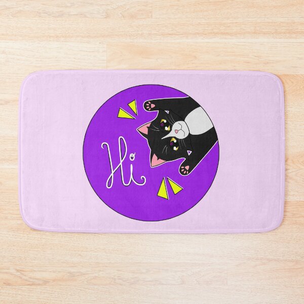 Item preview, cat greeting designed and sold by Natsukittyart.