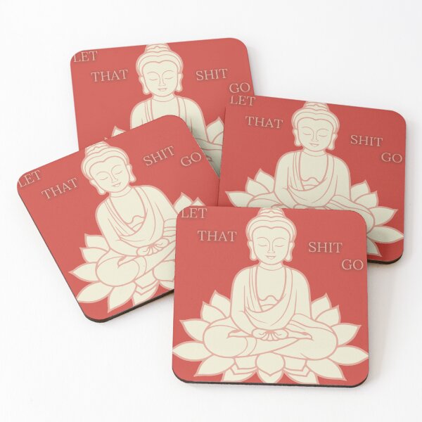 Item preview, Let that shit Go/Buddha designed and sold by retro-ether.