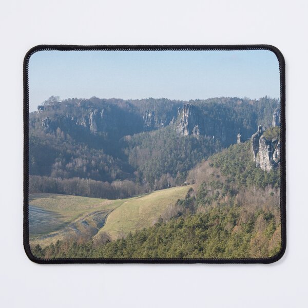 Item preview, View towards the Bastei in Saxon Switzerland designed and sold by Heidemüllerin.