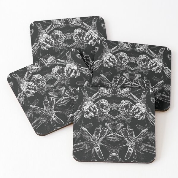 Item preview, Wicked face of a bug, charcoal designed and sold by DreamingBeetle.