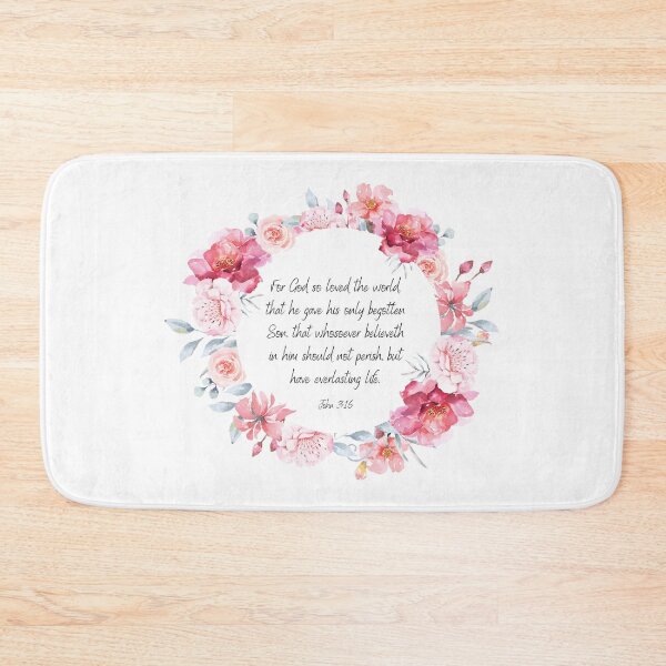 Item preview, For God so loved the world, John 3:16 designed and sold by SacredSoulCraft.