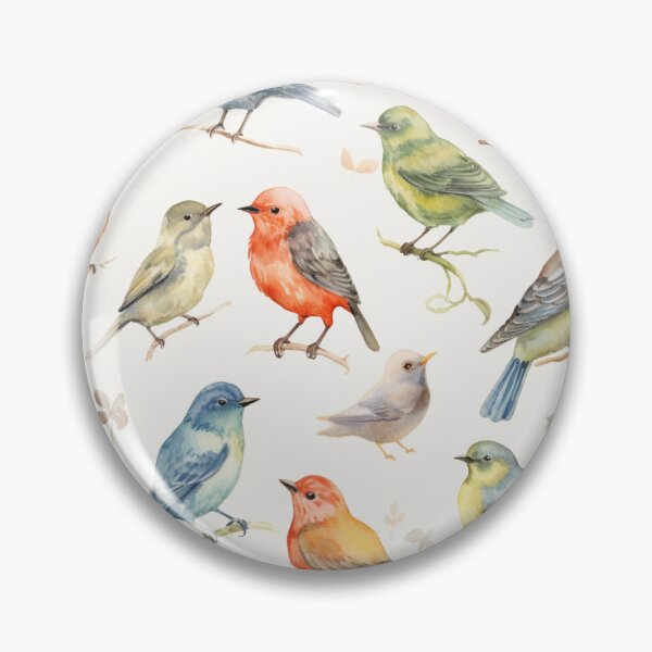 Item preview, Watercolour Images Birds Repeating Patterns For Fabrics And Large Surface Area Products Repeating Forms Designs Inspired Art designed and sold by CDC40.