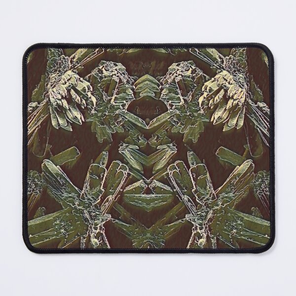 Item preview, Wicked face of a bug, antique emerald designed and sold by DreamingBeetle.