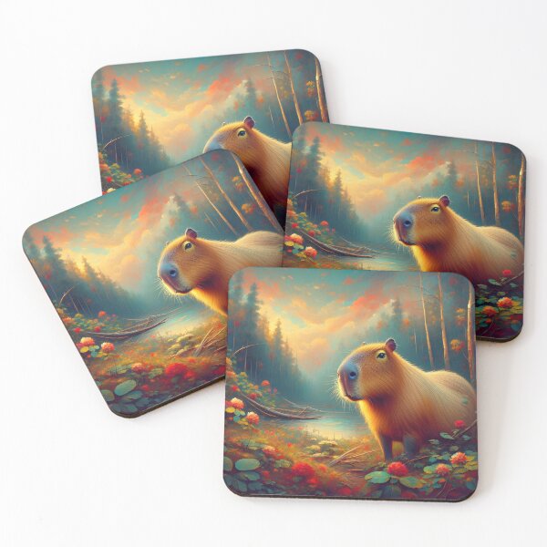 Item preview, Capybara Art #27 | Capybara Lovers designed and sold by ksgraphics222.