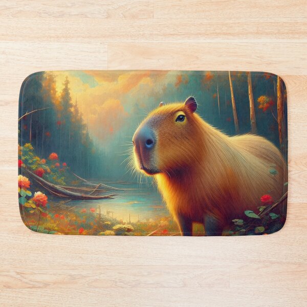 Item preview, Capybara Art #27 | Capybara Lovers designed and sold by ksgraphics222.
