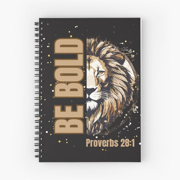 Item preview, Be Bold Lion Proverbs 28:1  designed and sold by LionGear.
