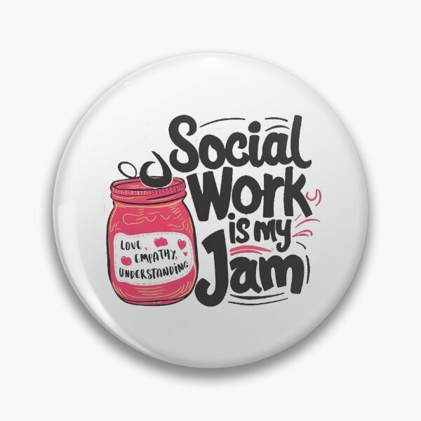 Item preview, Social Work Is My Jam designed and sold by DomTeesHaven.