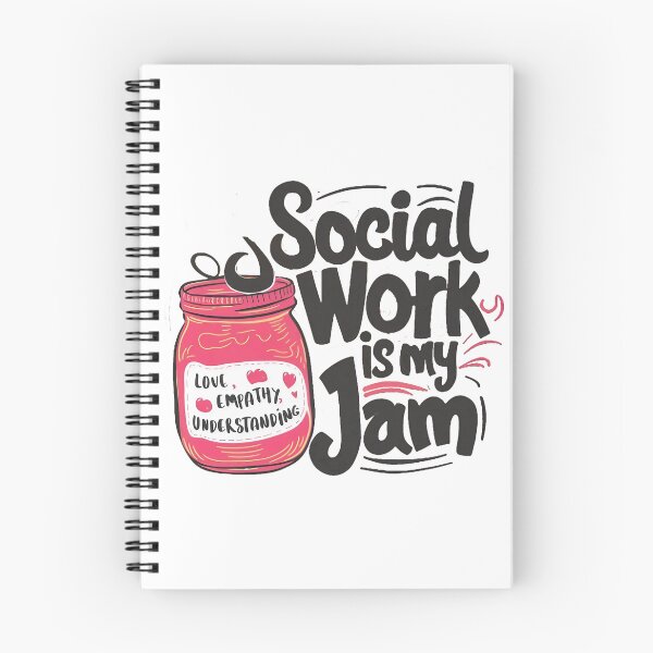 Item preview, Social Work Is My Jam designed and sold by DomTeesHaven.