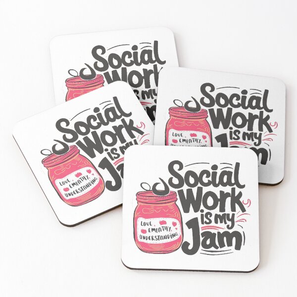 Item preview, Social Work Is My Jam designed and sold by DomTeesHaven.