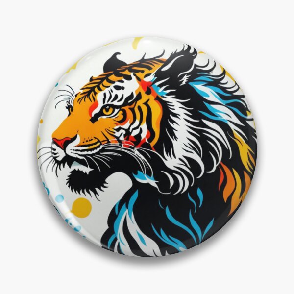 Item preview, Tiger in Ink Style designed and sold by MeraStyle.