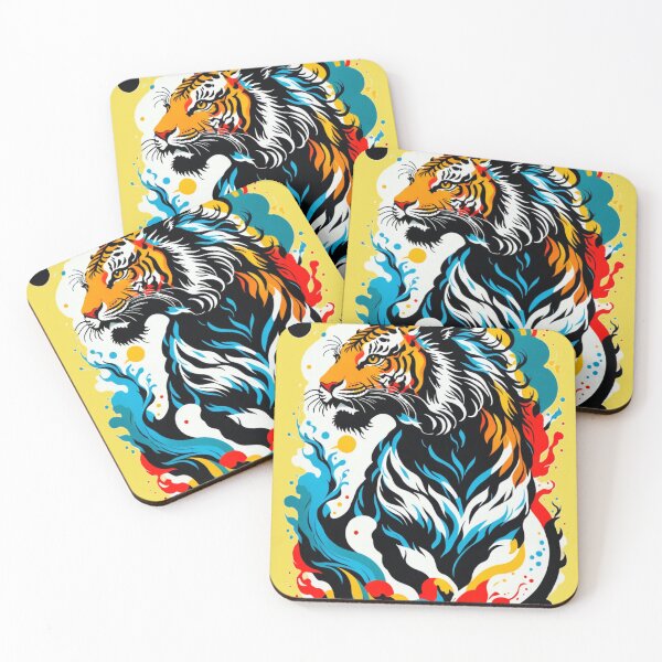 Item preview, Tiger in Ink Style designed and sold by MeraStyle.