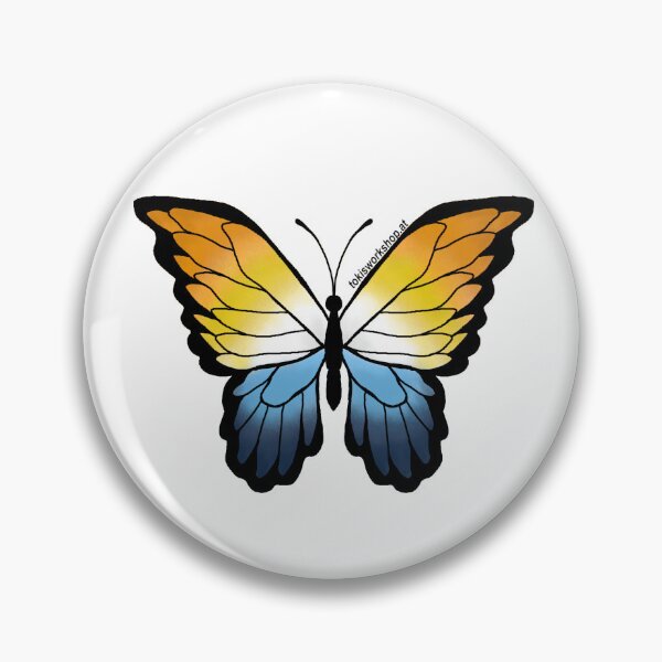 Item preview, Aroace Pride Butterfly designed and sold by Toki's Workshop.