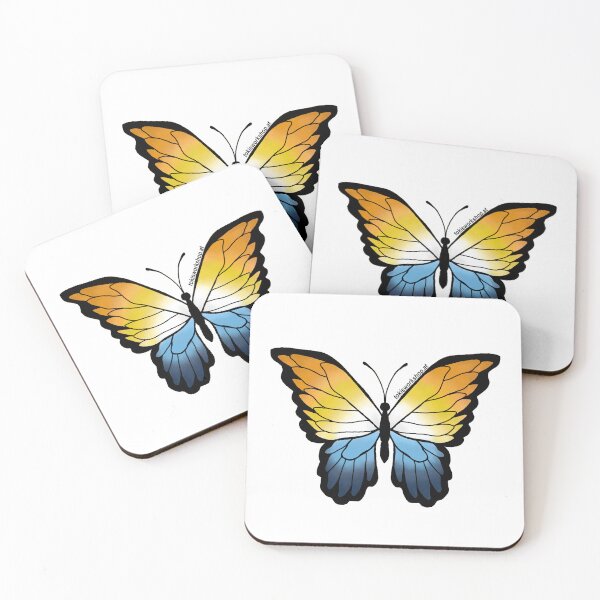 Item preview, Aroace Pride Butterfly designed and sold by Toki's Workshop.