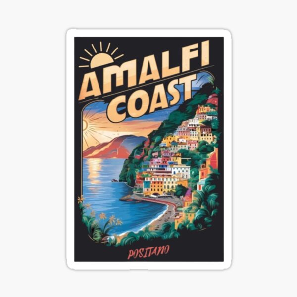Item preview, AMALFI COAST POSITANO TRAVEL  designed and sold by Doherty Designs.