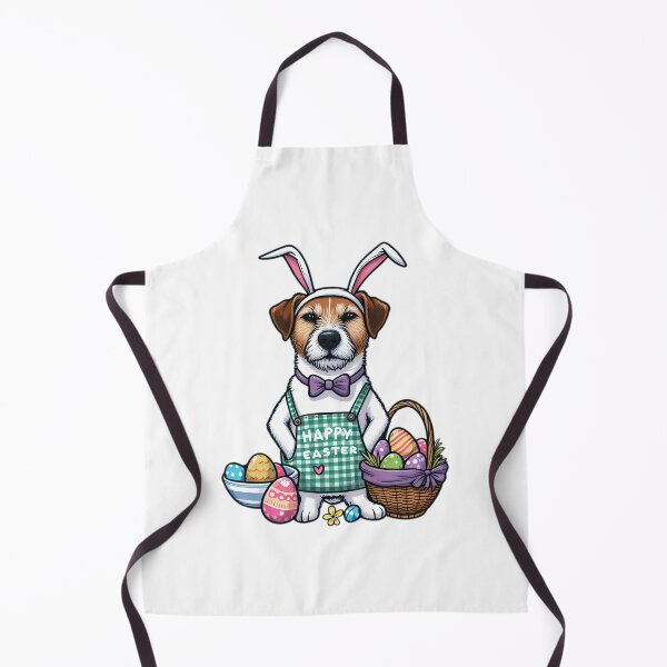 Item preview, Serious Easter Preparations: Apron Jack designed and sold by EpicPaws.