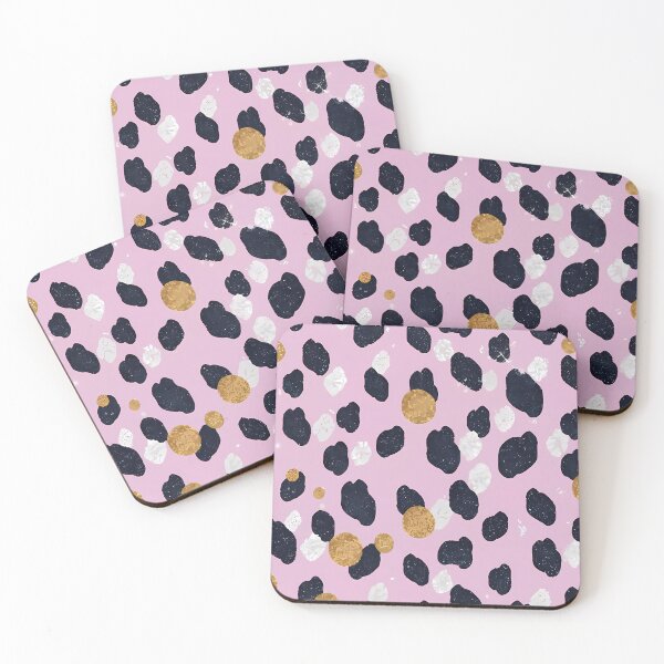 Item preview, blue glitter cheeta skin pattern designed and sold by brokenpones.