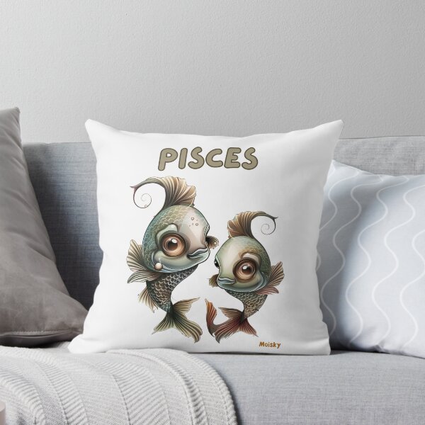 Item preview, Pisces Whirlpool Wonders: Enchanting Zodiac Fish designed and sold by Moisky Art.