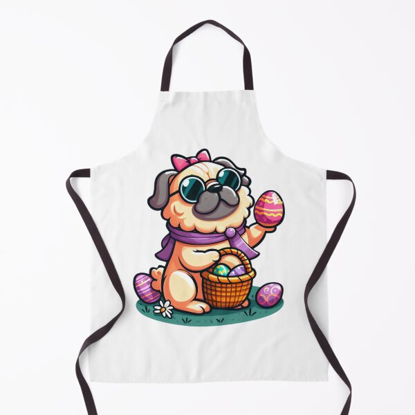 Item preview, Cool Pug Easter Vibes designed and sold by EpicPaws.