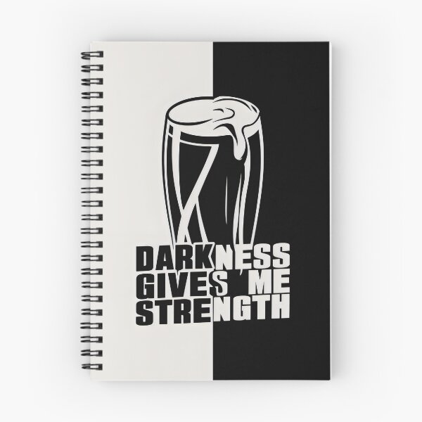 Artikelvorschau, Dunkelheit gibt mir Kraft – Stout entworfen und verkauft von REAL IRISH GIFTS.