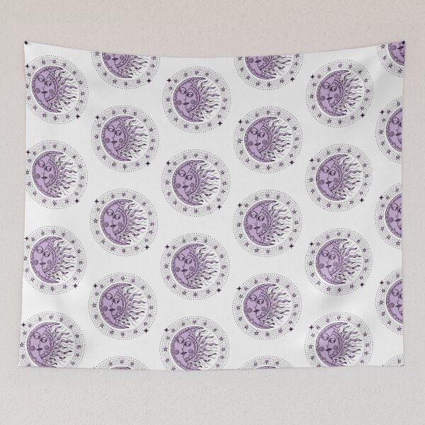Item preview, Vintage sun and moon kissing designed and sold by MonochromeEcho.