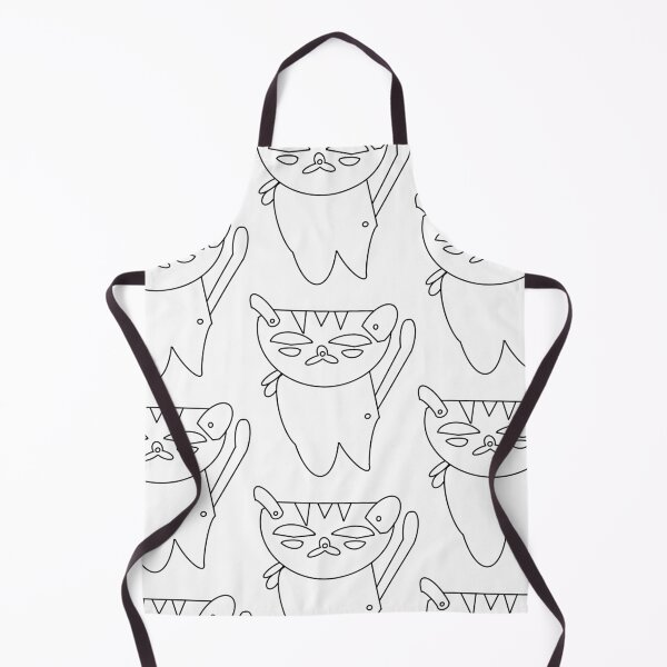 Item preview, The Articulated Cat / Queen Nala© ( Black Line Design no.04-  2024) By Mix The Arts Studio designed and sold by MixTheArtStudio.