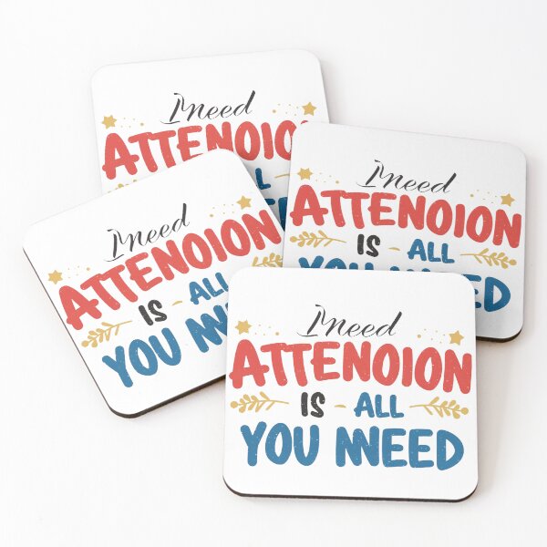 Item preview, attention is all you need designed and sold by Terbotv.