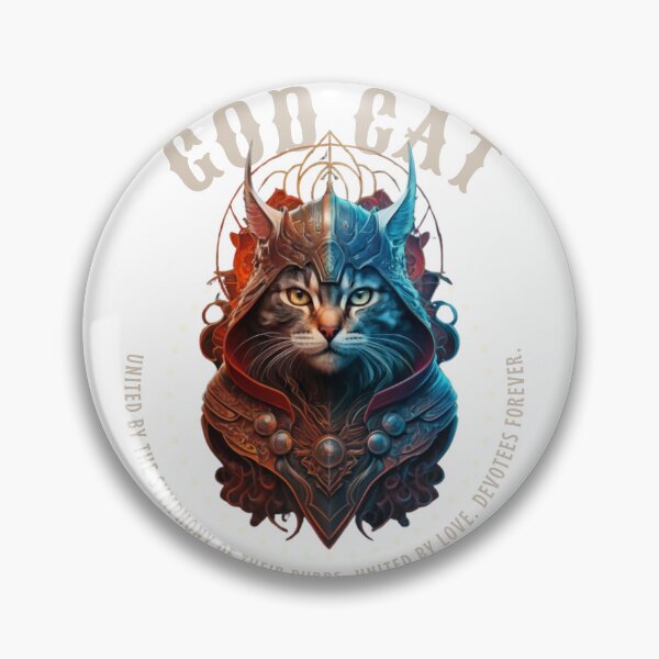 Item preview, Cat God of Thunder Thor designed and sold by PatronesKawai.
