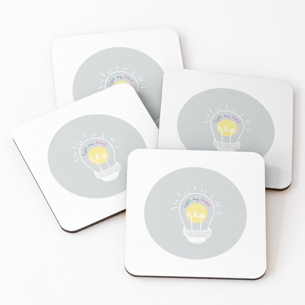 Item preview, Light my heart quote designed and sold by MiaArtLovers.