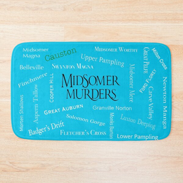 Item preview, Midsomer Murders Towns designed and sold by FunandWhimsy.