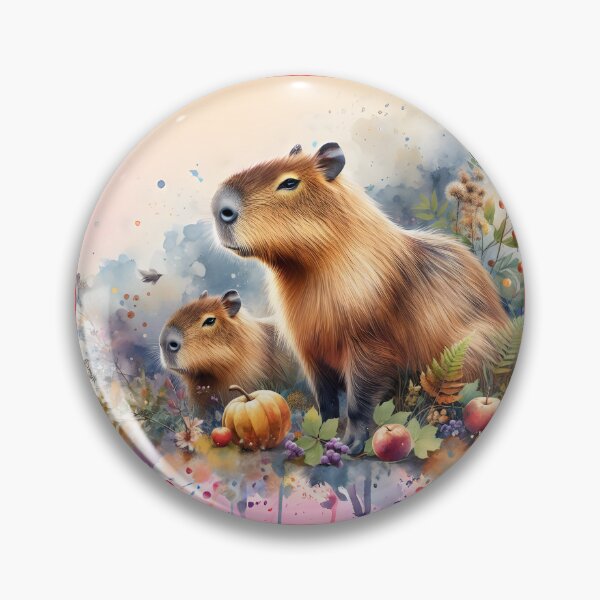 Item preview, Capybara Art #28 | Capybara Lovers designed and sold by ksgraphics222.
