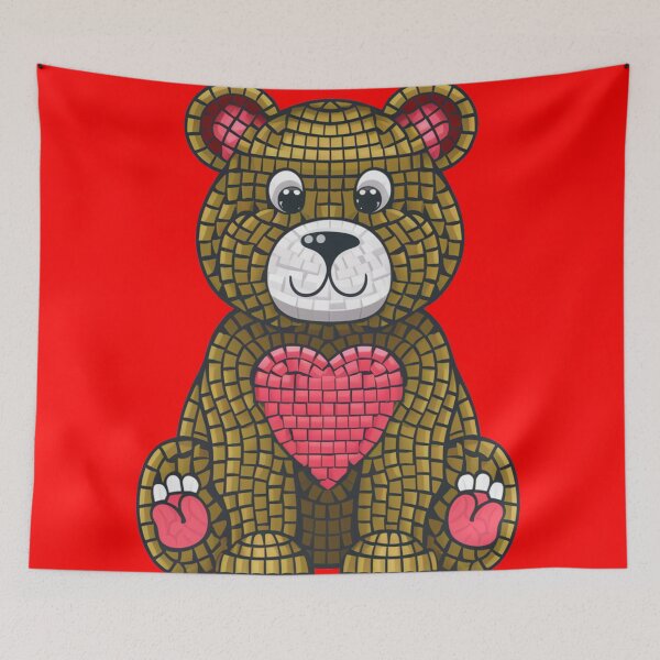 Item preview, Mosaic Bear designed and sold by 123ks.