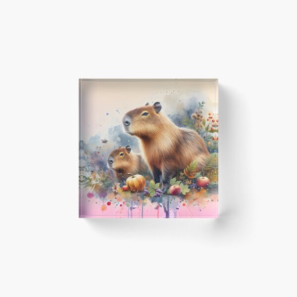 Item preview, Capybara Art #28 | Capybara Lovers designed and sold by ksgraphics222.