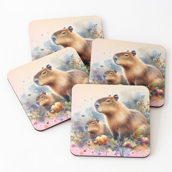 Item preview, Capybara Art #28 | Capybara Lovers designed and sold by ksgraphics222.