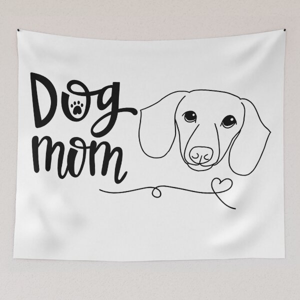 Item preview, Dachshund Dog Mom designed and sold by Hummingbirdhope.