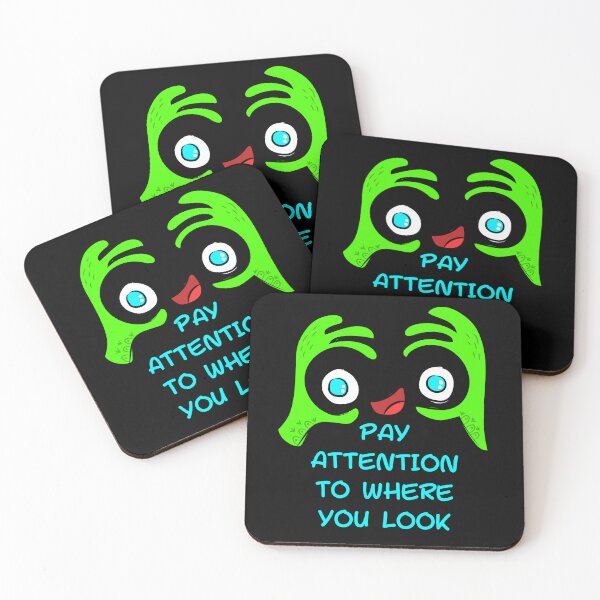 Artikelvorschau, Achten Sie darauf, wohin Sie schauen entworfen und verkauft von stickersrafisa.