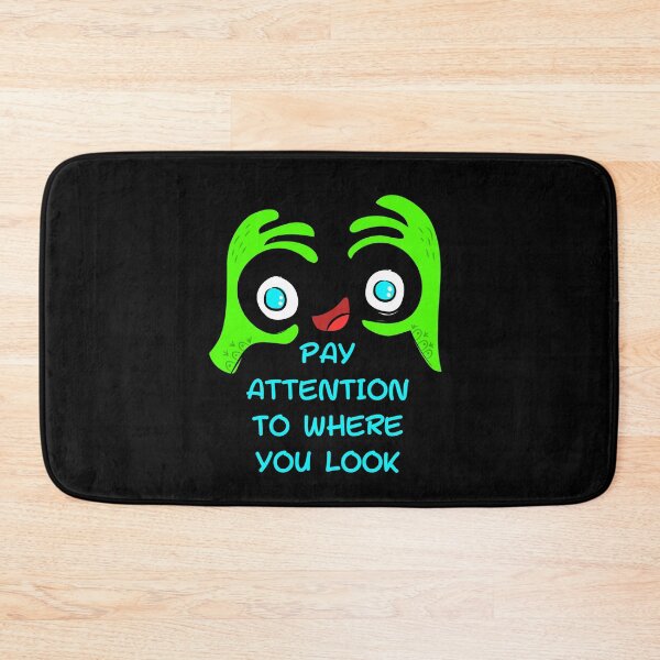Item preview, PAY ATTENTION WHERE YOU ARE LOOKING designed and sold by stickersrafisa.