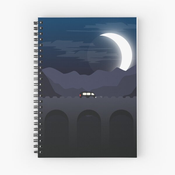 Item preview, Paisaje nocturno con luna designed and sold by Portraitvalley.