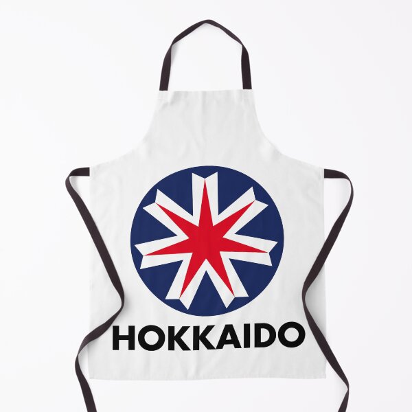 Item preview, Hokkaido crest - Japanese prefecture flag - 北海道 designed and sold by Japan Design Prints.