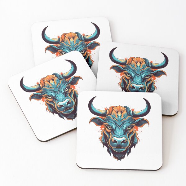 Item preview, Angry Bull Head Graphic Illustration designed and sold by NegarinFashions.